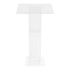 Acrylic Lectern Plexiglass Podium Clear Stand Acrylic Pulpits f/ Churches Office