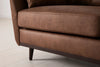 Swyft Model 10 3 Seater Sofa - Chestnut Faux Leather RRP £1799