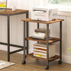 Printer Stand Printer Table Printer Trollely Printer Cart 48.5 x 40 x 76 cm