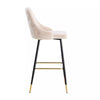 VELVET BAR STOOLS BUTTON BACK BAR STOOLS BREAKFAST BAR STOOL SET OF 2 OR 1CHAIR