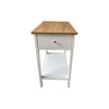 Slim Narrow Side Table Wood Night Stand Bedside Drawer Cabinet Shelf Living Room