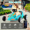12V Ride on Car Kids Ride on Race Car Toy w/Wireless Connection-Navy
