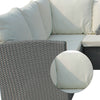 Rattan Outdoor Garden Furniture Conservatory Corner Sofa Patio Set 9 Seater