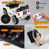 Chic 12V Kids Ride on Car Battery Powered Electric Jeep w/ Soft Start White