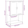 TV Cabinet, TV Cabinet with Storage Space, TV Stand for Living Room, Z8U8