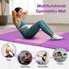 Sports Play Mat Gymnastics Mat with Carry Handles 240 x 116 x 5 cm Pink