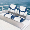 Fold-down Fishing Sightseeing Boat Speedboat Captain Seats Blue