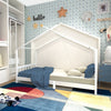 Wood Bed Frame Children Kids Toddler Bedstead Boys Girls Bedroom House Bed Frame