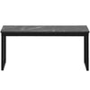 3 Piece Dining Table and Bench Set 4-Person Dinette for Kitchen Patio Outdoor