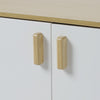Modern Wooden Home Sideboard Storage Cabinet Unit With 2 Shelves & 2 Doors Wood