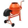 Electric 63L Litre Cement Concrete Mixer Portable Mortar Drum Plaster Stand 220W