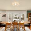 Modern 30W LED Ceiling Light Flower Shape Lamp for Bedroom Dining Room