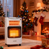Portable Butane Space Cabinet Mobile Heater Home Fire Gas Heating Stove Outdoor