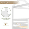 Kids Bunk Bed Frame Treehouse Double High Sleeper Pine Wooden Bed 3FT 90x190cm