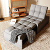 Sofa Bed,Sleeper Chair Bed with Adjustable Backrest, Pull Out Chaise Lounge UK