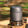 Portable Camping Cooking Cookware Set Aluminium Oxide Pots Pans Kettle 9-16Pcs