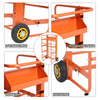 Wire Spool Cart Wire Reel Caddy Dispenser w/11 Rods Multiple Axles Cable Holder