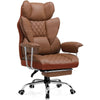 Office Chair, Executive Office Desk Chair Ergonomic High Back Reclining Computer
