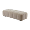 Dusk Manhattan Stone Velvet Pouffe RRP £399