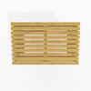 Double Door Wood Wheelie Bin Store Cupboard Garden Outdoor Dustbin Storage Shed