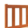 Gecheer Bed Frame Wax Brown 75x190 Small Solid Wood Pine K1W9