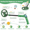 Metal Detector Kids 62-82 cm Adjustable Junior Gold Detector w/ LCD Display