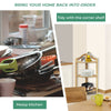 3-Tier Corner Ladder Shelf Freestanding Bookshelf Display Plant Stand Rack