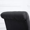 1/2/4/6 Dining Chairs Armchair High Back Linen/Velvet Upholstered Wood Legs Home