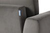 Swyft Model 05 Loveseat Armchair - Elephant Velvet RRP £899