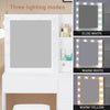 Dressing Table With Mirror Drawers Stool Set Bedroom Makeup Desk Vanity Table UK