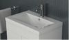 Vanity Unit Basin Sink Storage Cabinet Bathroom Cupboard Furniture White 600mm