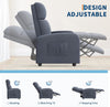 Recliner Armchair for Living Room, Recliner Chair with Adjustable Legrest