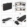 Portable Folding Massage Table Spa Salon Beauty Bed Therapy Couch 3 Section UK