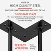 4Pcs Hairpin Table Legs Durable DIY Furniture Metal Table Legs w/ Screws & Feet