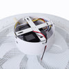 Modern Ceiling Fan Light LED Dimmable Chandelier with Remote Living Room Bedroom