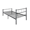 Simple Budget metal bed Single bed Frame w/Mattresses Option Bedroom Furniture