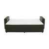 Dusk Soho Dark Olive Matte Velvet 2.5 Seater Sofa Bed RRP £999