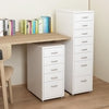 Steel Metal Drawers Storage On Wheels 8 Drawers Home Office File Paper Organiser