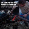 Smart Car Fast Battery Charger 12V/24V for Lead Acid LiFePo4 AGM Battery