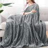 Electric Heated Blanket Throw 9 Heat Settings 180x130cm Overheat Protection