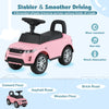 Toddler Foot-to-Floor Walking Sliding Toy Car with Storage-Pink