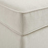 Dusk Soho Natural Linen Look Fabric Ottoman Storage Pouffe RRP £159