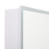 Storage Mirror Cabinet 500x700mm LED Illuminated Anti-Fog Dimmable Shaver Socket