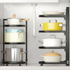 2-7 Tier Kitchen Saucepan Pan Lids Holder Storage Rack Cabinet Shelf Space Saver