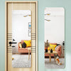 Full Length Over Door Mirror Door Hung Mirror Dormitory Wardrobe Bedroom Mirror