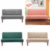 Fabric Sofa Bed Small Couch Settee Loveseat Sofabed Single Sleeper Recliner Beds