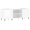 Gecheer Home Turntable Stand with Vinyl Record Storage Wood Side Cabinet M8E2