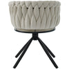 Swivel Accent Chair Set of 6 for Living Room Office Modern Armchair Dining Chair