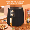 5L Air Fryer transparent New Large Capacity Touch Screen Multifunction mini oven