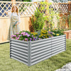 60 cm Raised Garden Bed Elevated Garden Planter-Grey